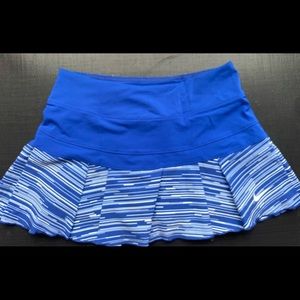 NikeCourt Dri-FIT Women's Tennis or Golf Skort Skirt Royal Blue XS